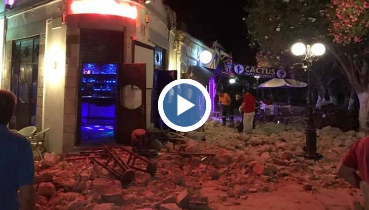 Турската брегова охрана пък съобщи, че земетресението е предизвикало „малко цунами“