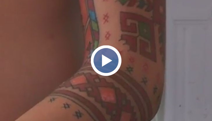 Вече има татуисти, които специално изучават фолклора, за да пренесат традиционните мотиви върху кожата