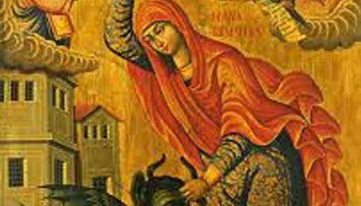 Почитаме паметта на мъченица, символ на небесния огън, покровителка на жътвата