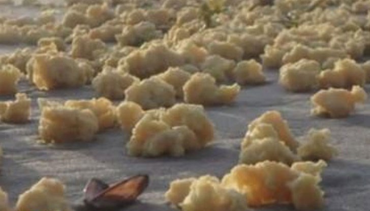 Учените се опитват да разгадаят загадката около състава на тези жълти топки, чрез всевъзможни опити и анализи