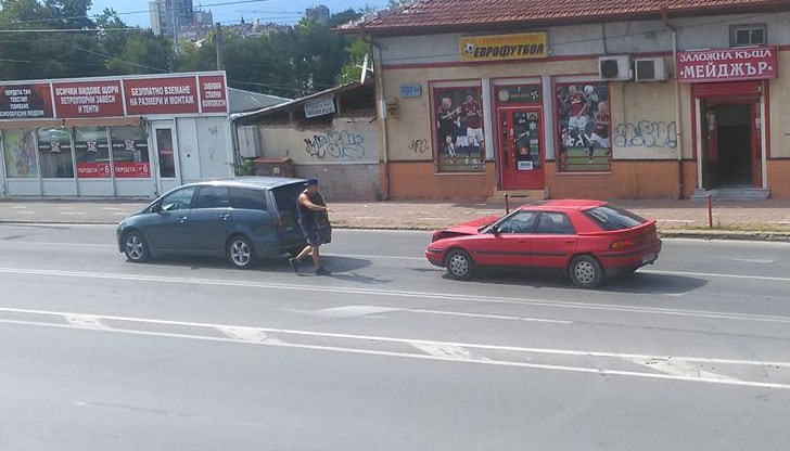 Единият шофьор е бил много пиян Единият шофьор е бил много пиян