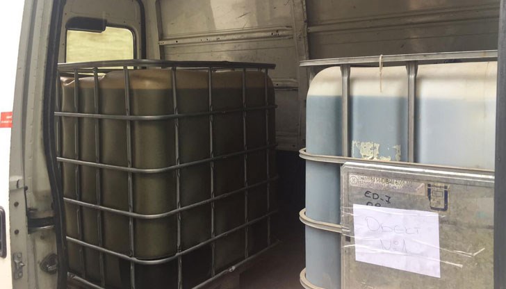 То е открито в микробус с разградска регистрация