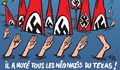 "Шарли ебдо": Бог има! Той удави всички неонацисти в Тексас!