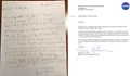 9-годишно момче написа писмо до НАСА