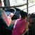 Кондукторка пуши цигара в автобус пред очите на пътниците