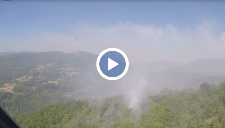 Българската машина беше изпратена да помага за гасене на пожари