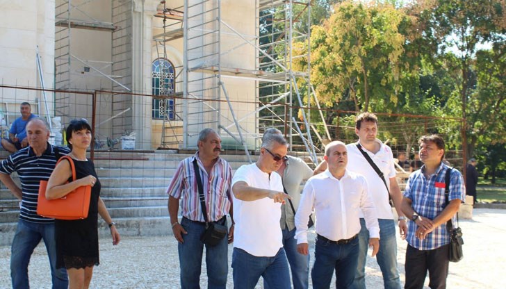 Ремонтът на църквата започна през далечната 2007 година Ремонтът на църквата започна през далечната 2007 година