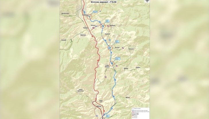 Вариантите ще бъдат подложени на обществени обсъждания с жителите на Кресна и Симитли