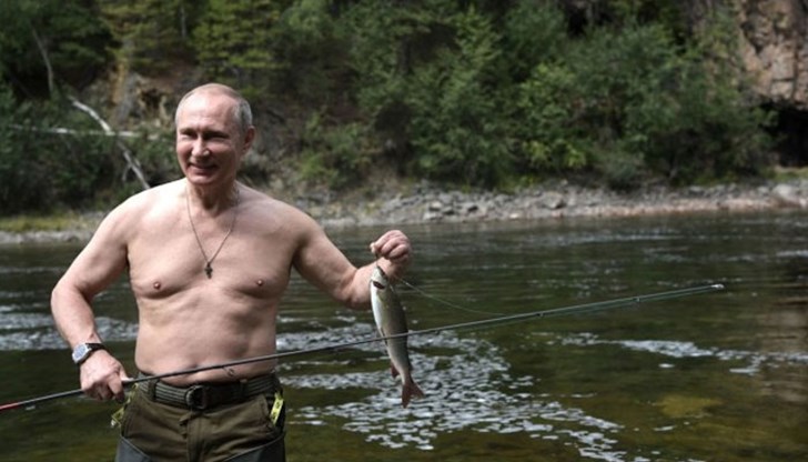 На 1 август президента на Русия излезе в кратка ваканция