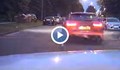 Крадено "Ауди" избяга от полицията с две спукани гуми