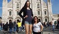 Руска красавица е най-високата жена в света