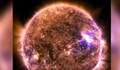 НАСА показа как Слънцето изригва