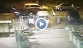 Първи кадри от обира на инкасо автомобил в София