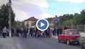 Протестиращи блокираха пътя Панагюрище - Пазарджик