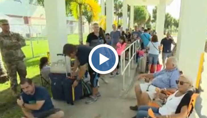 В последния момент Елена е решила, че може би ще се справят с урагана "Ирма"