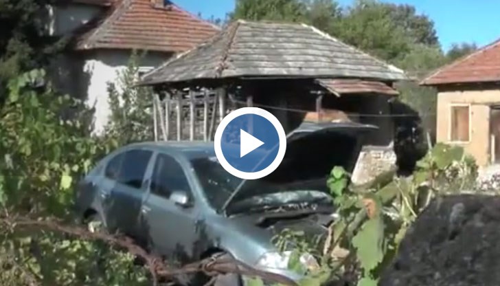 Румънският шофьор изгубил управлението на десен завой