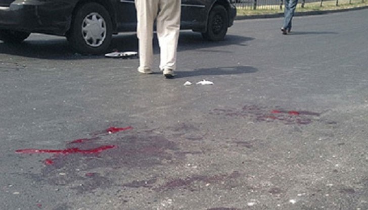 Заради скоростта не могъл да спре навреме и ги отнесъл Заради скоростта не могъл да спре навреме и ги отнесъл