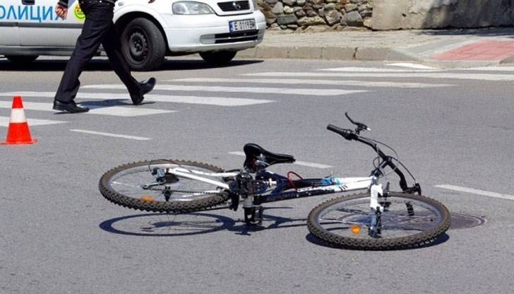 30-годишният велосипедист има натъртвания по цялото тяло / Снимката е илюстративна