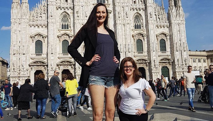 Бедрата на Екатерина са цели 132 сантиметра дълги