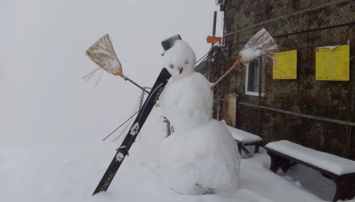Той е готов за ски! Той е готов за ски!