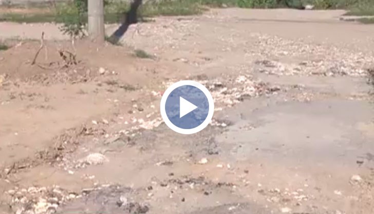 На центъра са хора, а ние сме маймуни, коментира живущ на улица "Жеравна", разбита от 15 години насам