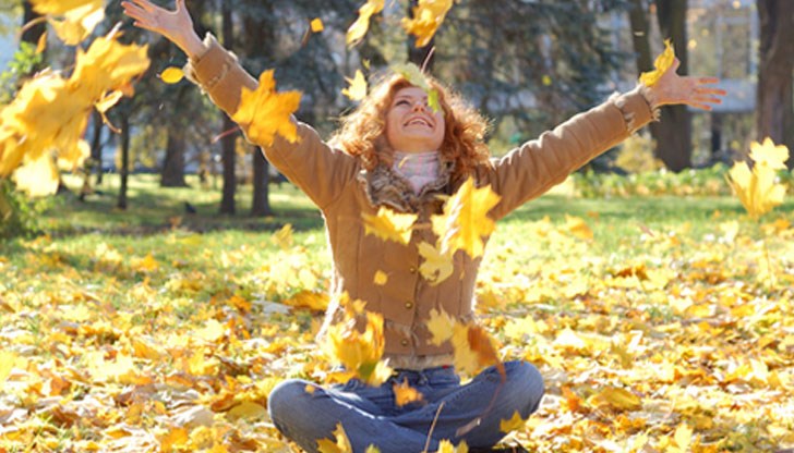 Хората, родени през септември, са топли - като есенен ден в парка