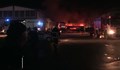 Огнеборци от Разград помогнаха за потушаване на големия пожар в Русе