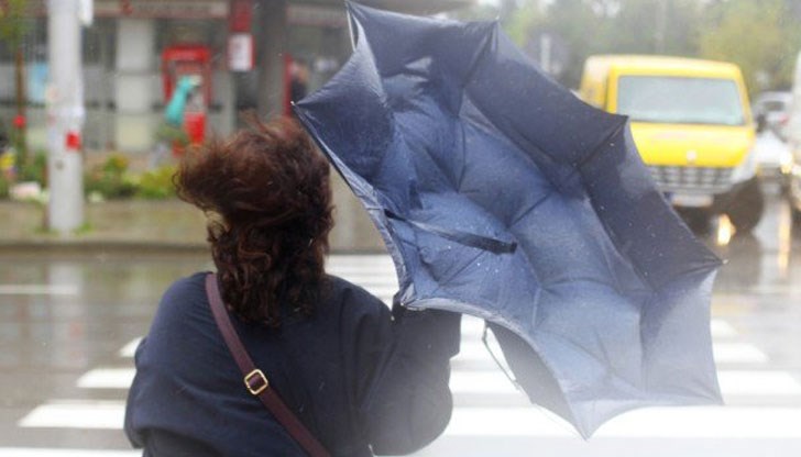 Днес валежите ще са значителни в централните и източните райони на страната