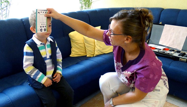 Тази година акцентът в кампанията за Световния ден на зрението са били деца и подрастващи