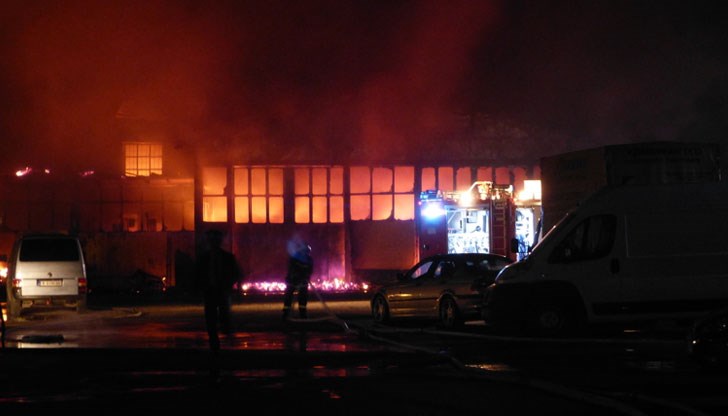 Това е вследствие на пожара край Товарна гара