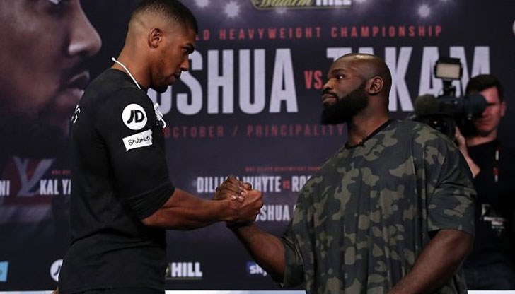 Боксовият мач е в събота вечер в Кардиф Боксовият мач е в събота вечер в Кардиф