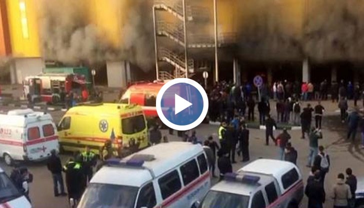 Пожарът предизвика масови взривове на коли