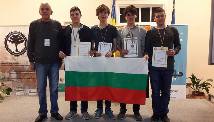 Петър Няголов бе част от националният отбор на България в турнира Romanian Master of Informatics 2017