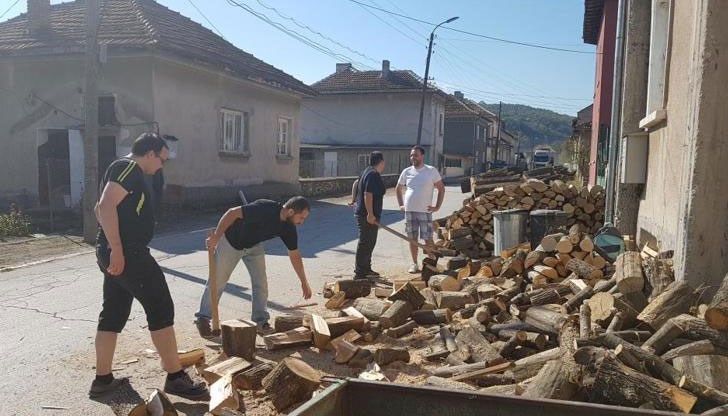 20 служители от „SAP България“ помогнаха с доброволен труд на баби и дядовци