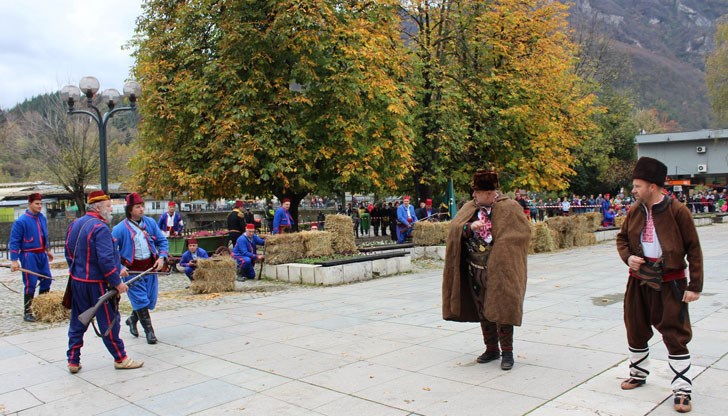Тя пресъздаде събитията довели до освобождението на града от турско робство