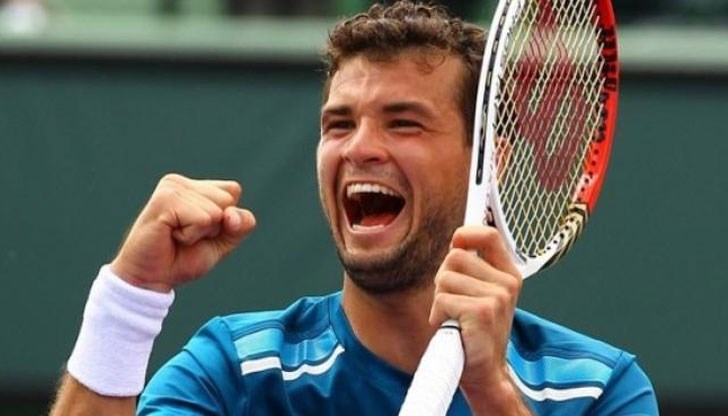 Това се случи, след като българският тенисист надви италианеца Фабио Фонини Това се случи, след като българският тенисист надви италианеца Фабио Фонини