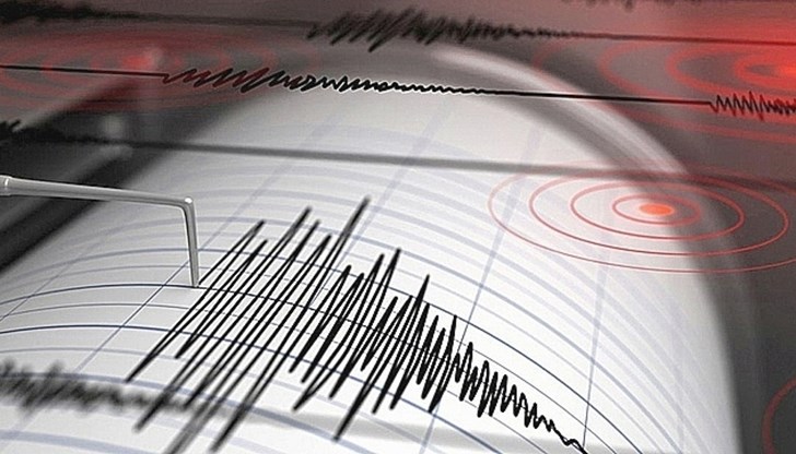 Трусът е регистриран тази нощ в Егейско море Трусът е регистриран тази нощ в Егейско море
