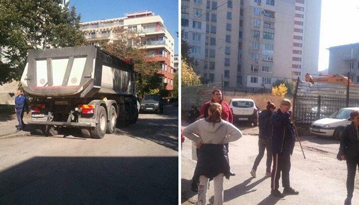 Хората се налага да отделят от времето си, не за да ходят на обществени обсъждания и дискусии, а да барикадират достъпа на камиони до строителни площадки
