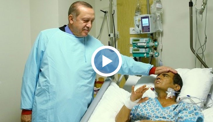 До леглото на легендарния щангист в болницата се появи лично президентът на Турция Реджеп Тайип Ердоган