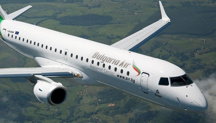 Самолетът изпълнява полет от София за Варна / Снимката е илюстративна Самолетът изпълнява полет от София за Варна / Снимката е илюстративна