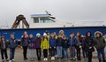 Ученици от ОУ „Иван Вазов“ се качиха на кораба "Дунав 1"