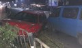 Мъртво пиян шофьор удари кола, бус и автобус в Пловдив
