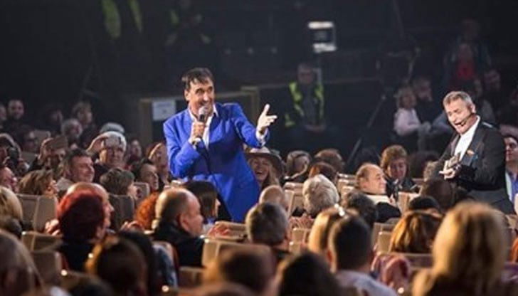 Певецът изнесе 2 големи концерта в зала 1 на НДК Певецът изнесе 2 големи концерта в зала 1 на НДК