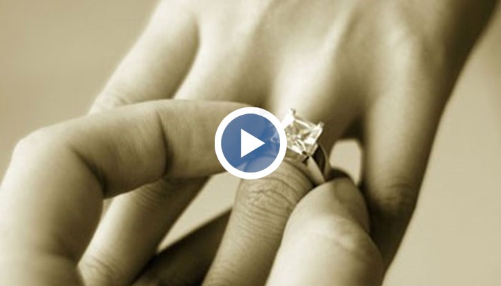 Бъдещият младоженец е организирал събитието с желязна организация