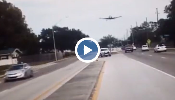 Кадрите са от камерите на полицейски коли