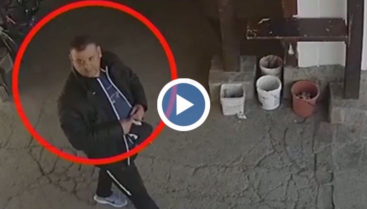 Камера в храма е заснела деянието му навръх Димитровден