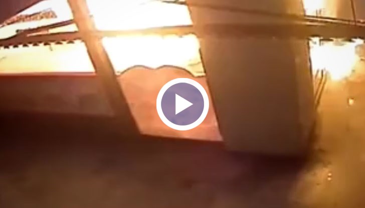 По него време вътре е имало човек