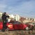 Кола се вряза в парапет в центъра на София