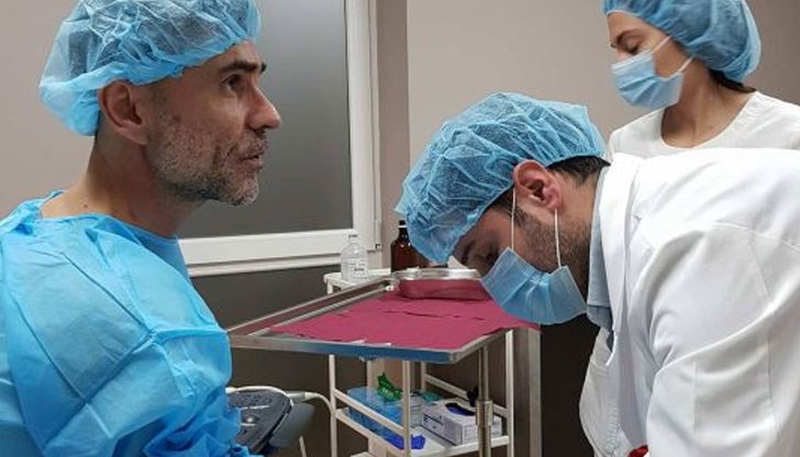Актьорът се довери на сръбски лекар за проблемите си с рамо и дълбока травма на носа