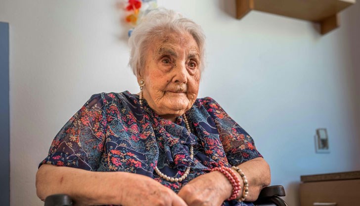 Ана напусна този свят на невероятните 117 години Ана напусна този свят на невероятните 117 години